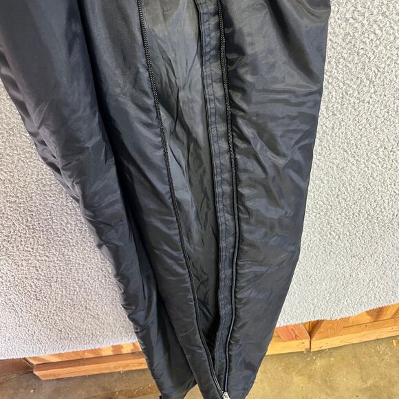 Walls Blizzard Pruf Bib Overalls Men Medium Black Insulated Ski Snow Y2K VIntage - Picture 10 of 16